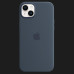 Оригінальний чохол Apple Silicone Case with MagSafe для iPhone 14 Plus (Storm Blue)
